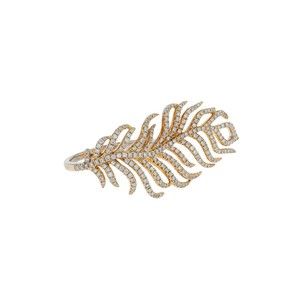 Djula Plume diamonds and gold ring